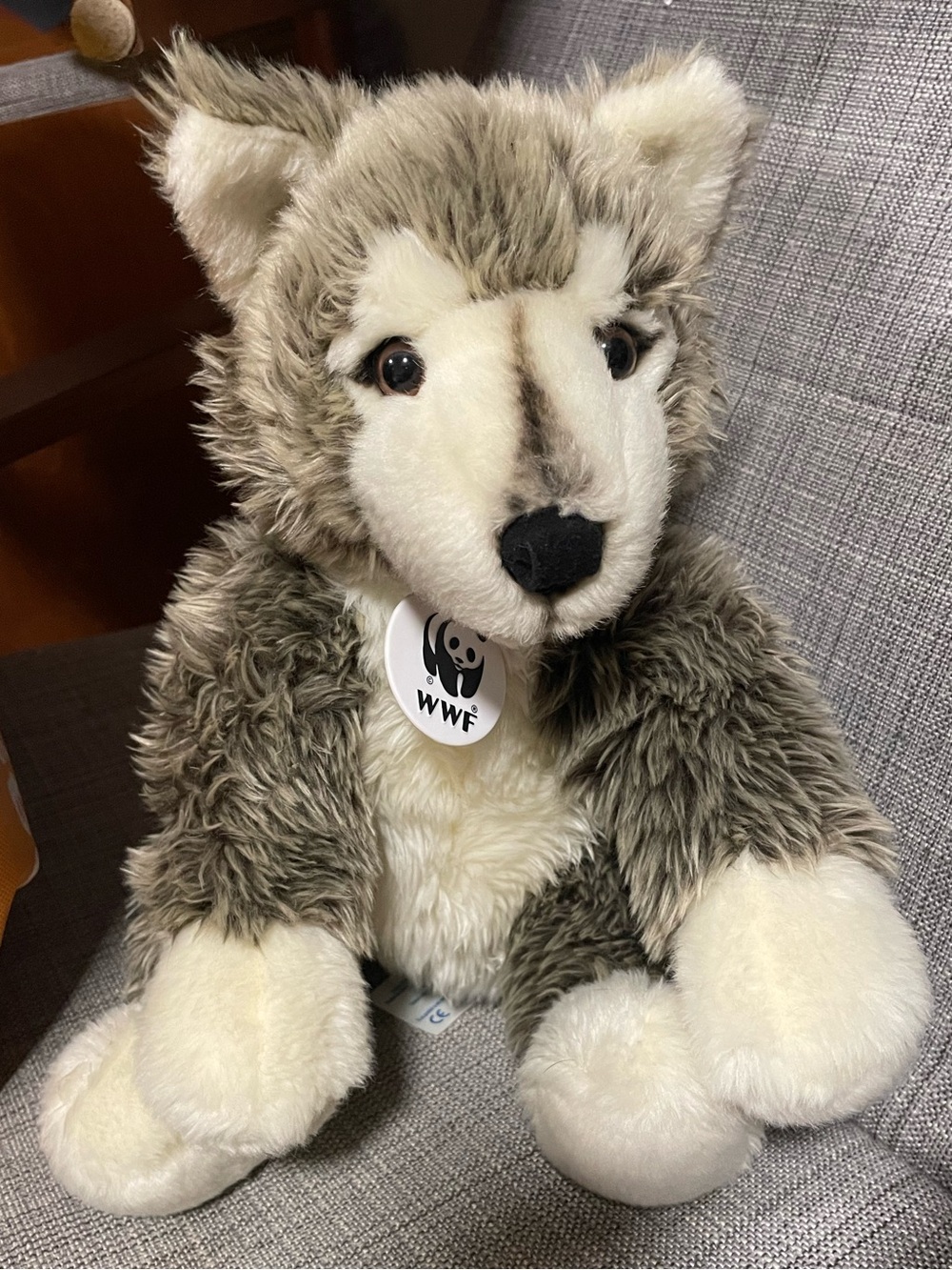 WWF Gray Wolf Build a Bear